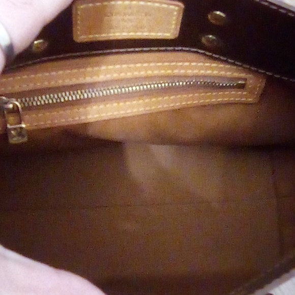 Louis Vuitton vernis reade bronze bag - Picture 8 of 9